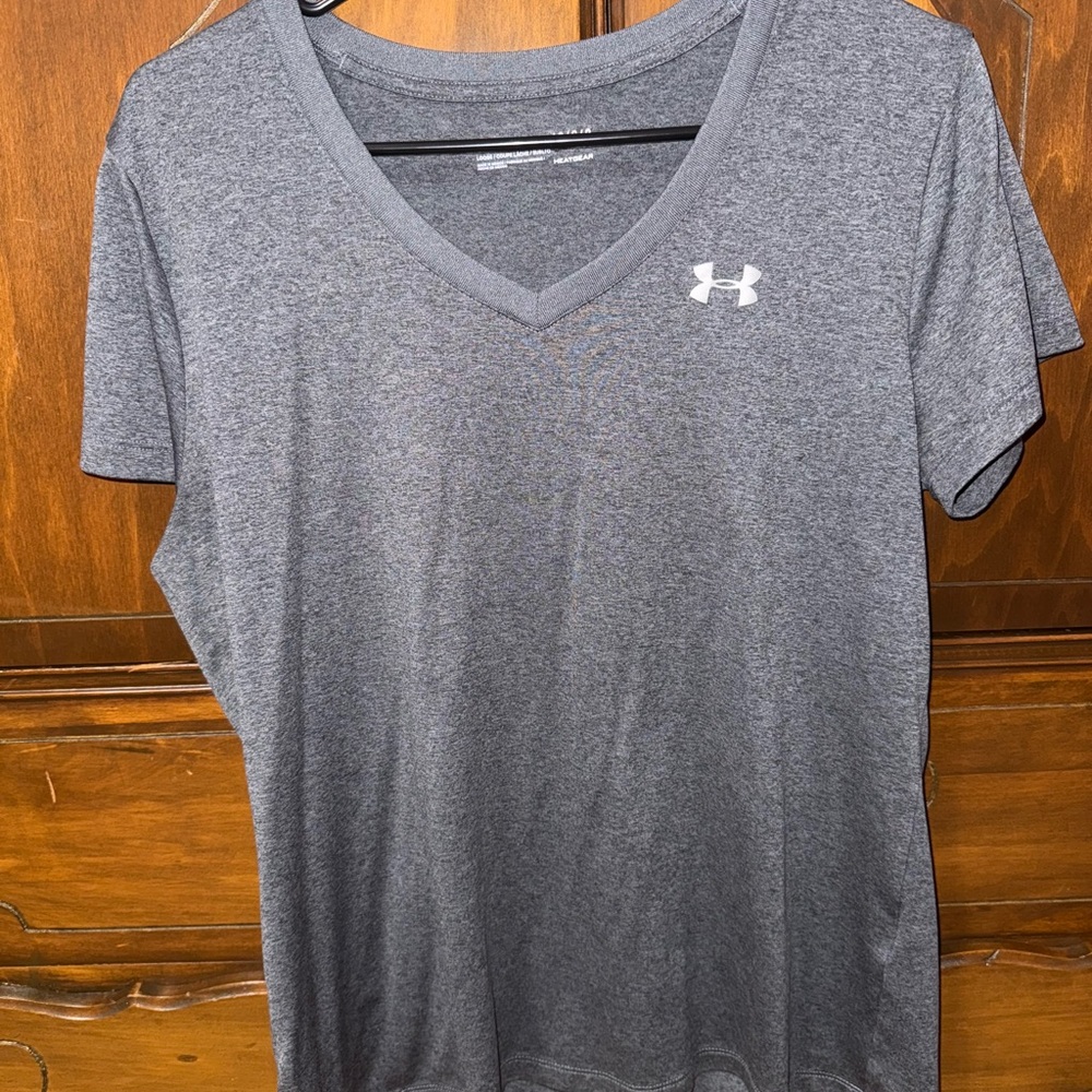 Under Armour Charcoal HeatGear Tee
